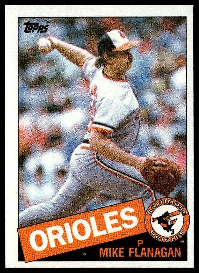 1985 Topps #780 Mike Flanagan