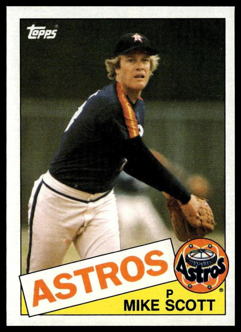 1985 Topps #17 Mike Scott