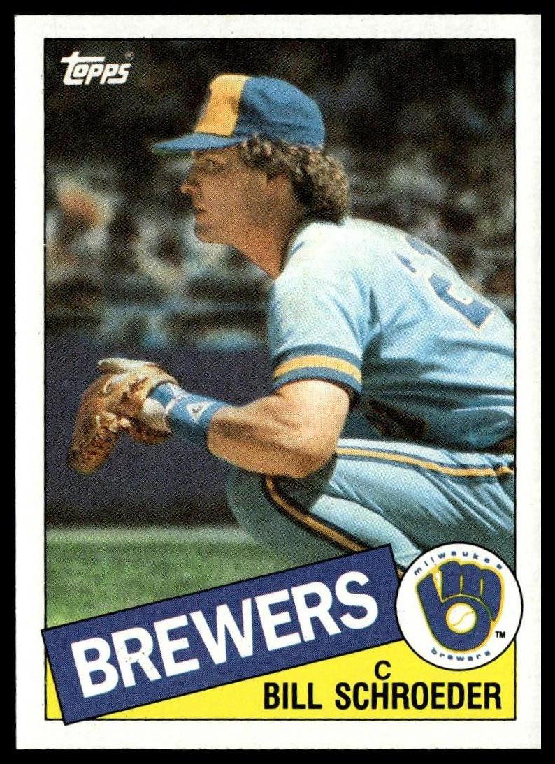 1985 Topps #176 Bill Schroeder