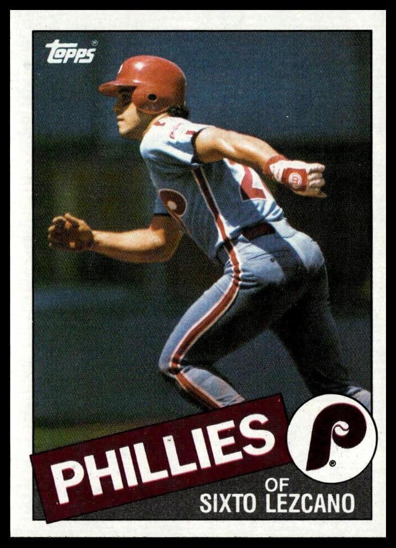 1985 Topps #556 Sixto Lezcano