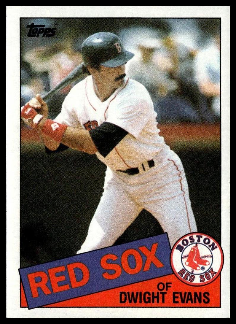1985 Topps #580 Dwight Evans