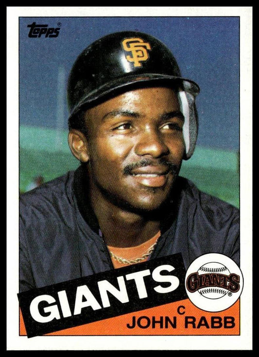1985 Topps #696 John Rabb