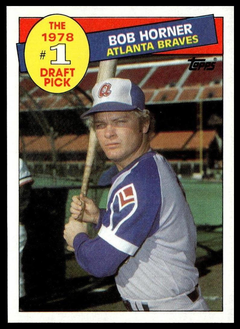 1985 Topps #276 Bob Horner