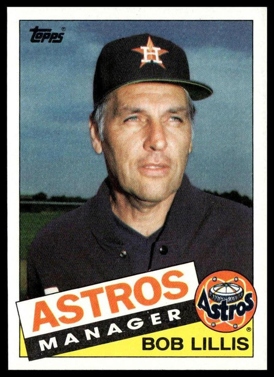 1985 Topps #186 Bob Lillis