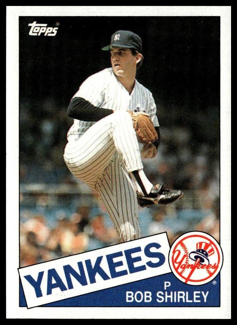 1985 Topps #328 Bob Shirley