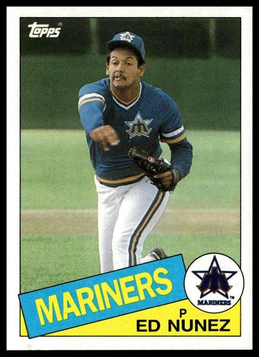 1985 Topps #34 Ed Nunez
