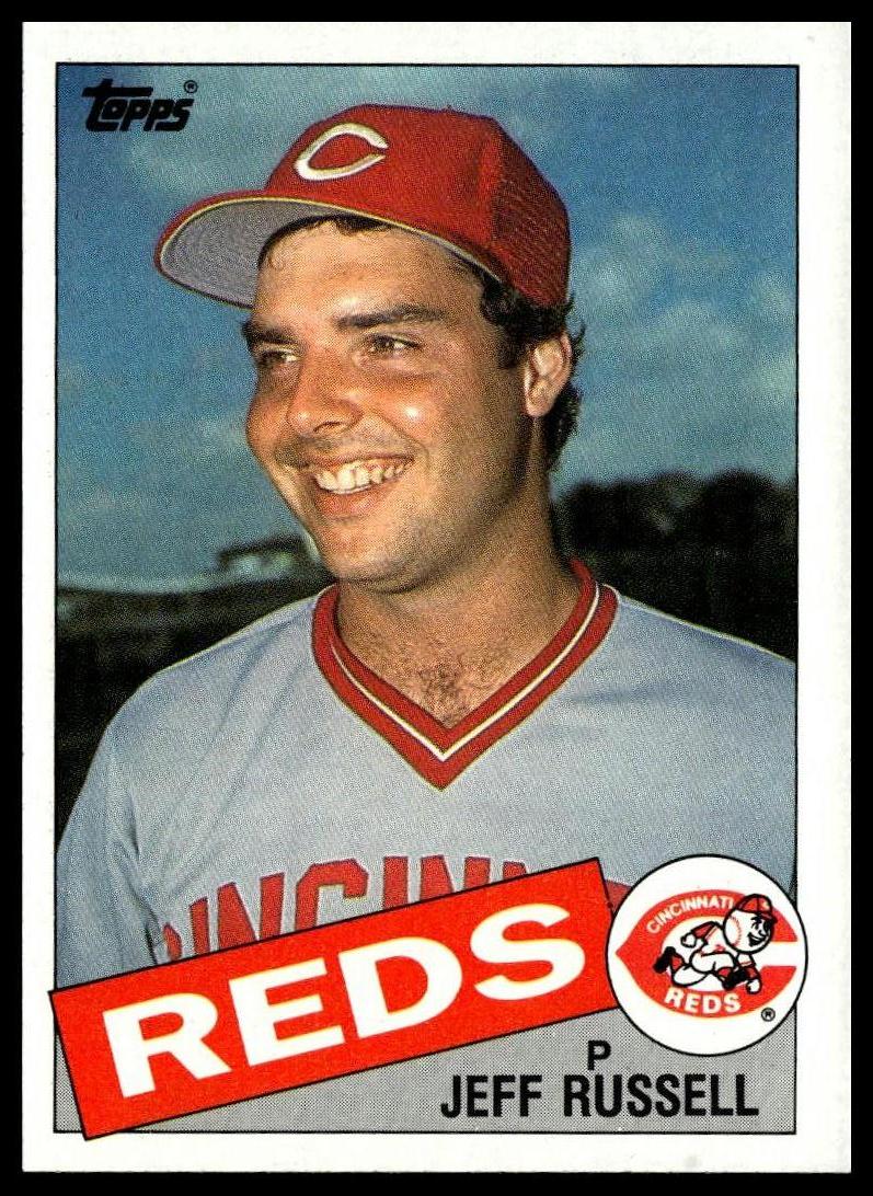 1985 Topps #651 Jeff Russell