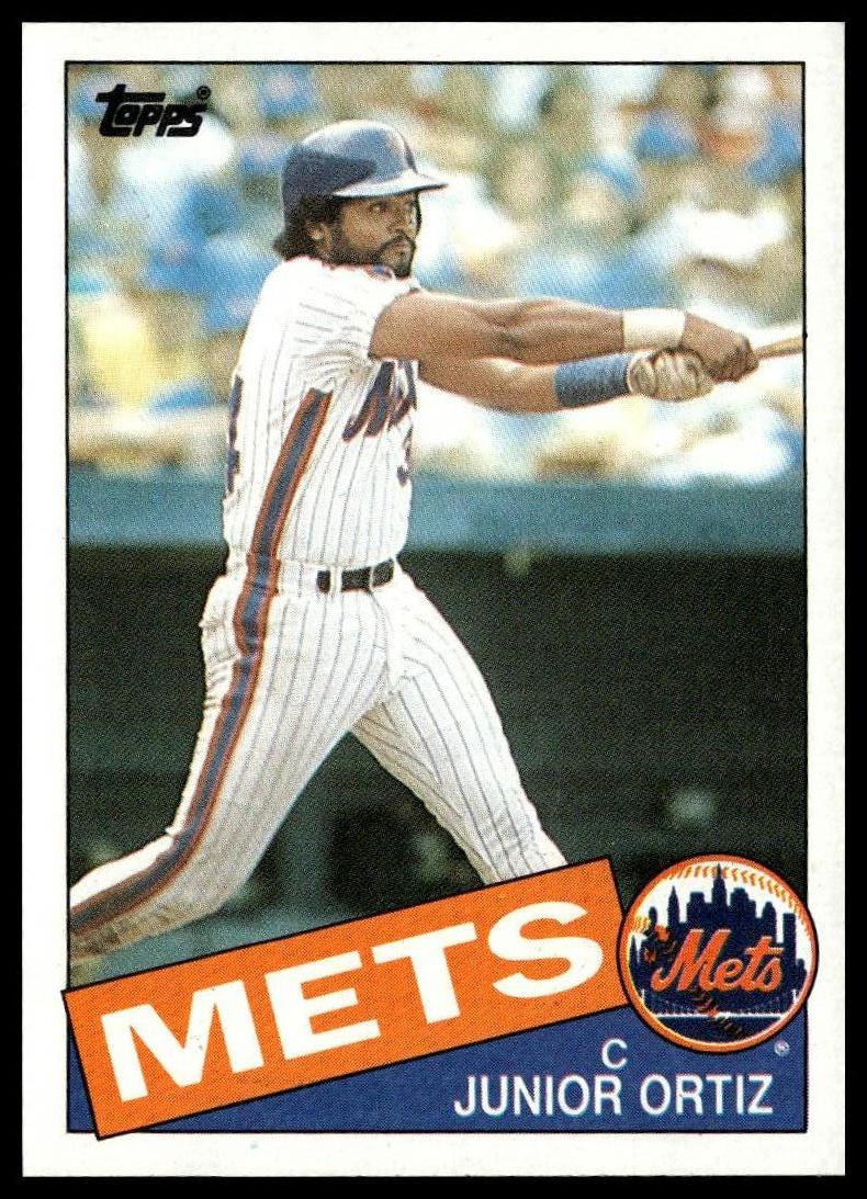 1985 Topps #439 Junior Ortiz