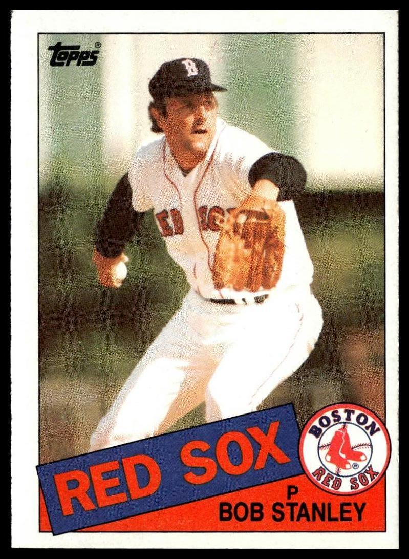 1985 Topps #555 Bob Stanley