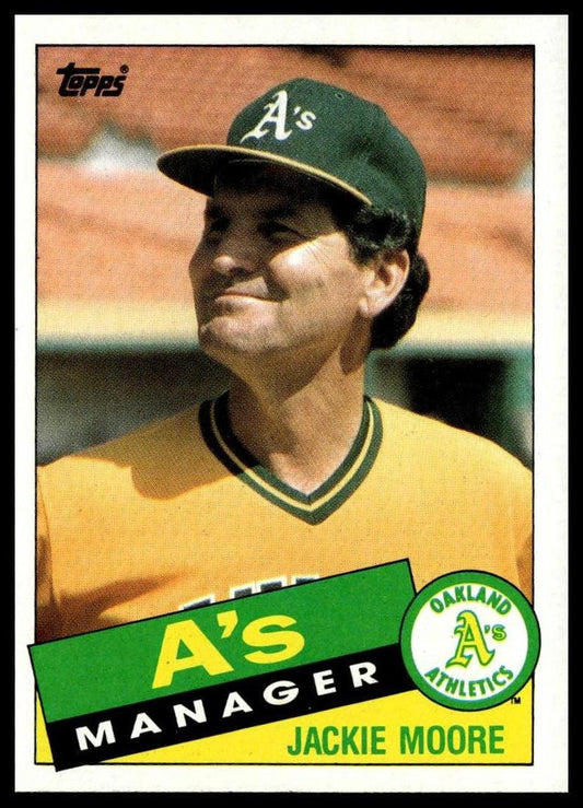 1985 Topps #38 Jackie Moore