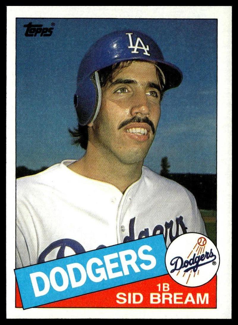 1985 Topps #253 Sid Bream