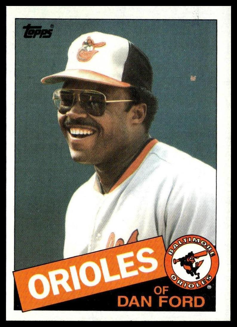 1985 Topps #252 Dan Ford