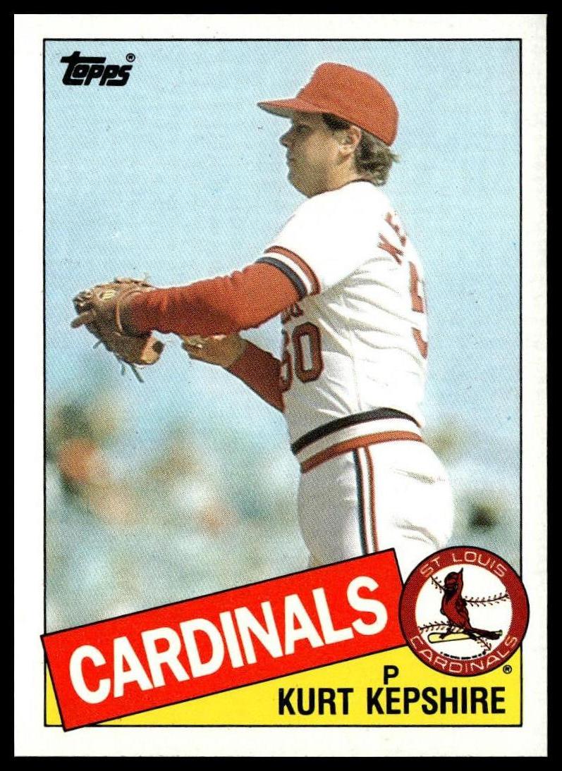 1985 Topps #474 Kurt Kepshire