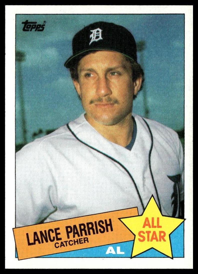 1985 Topps #708 Lance Parrish