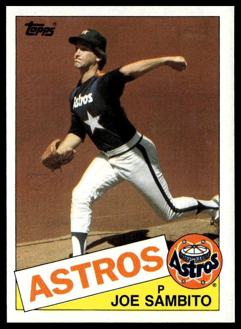 1985 Topps #264 Joe Sambito