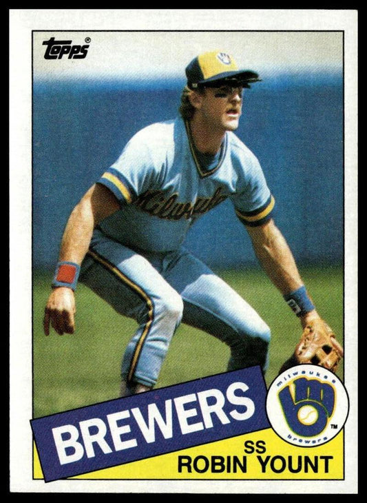 1985 Topps #340 Robin Yount
