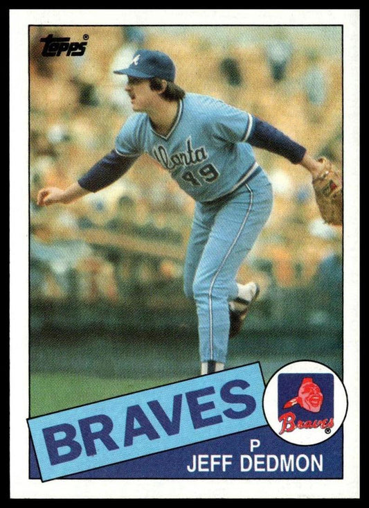 1985 Topps #602 Jeff Dedmon