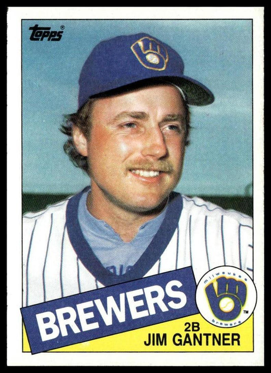 1985 Topps #781 Jim Gantner