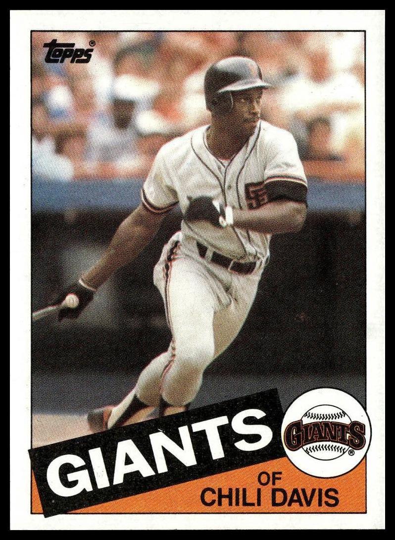 1985 Topps #245 Chili Davis