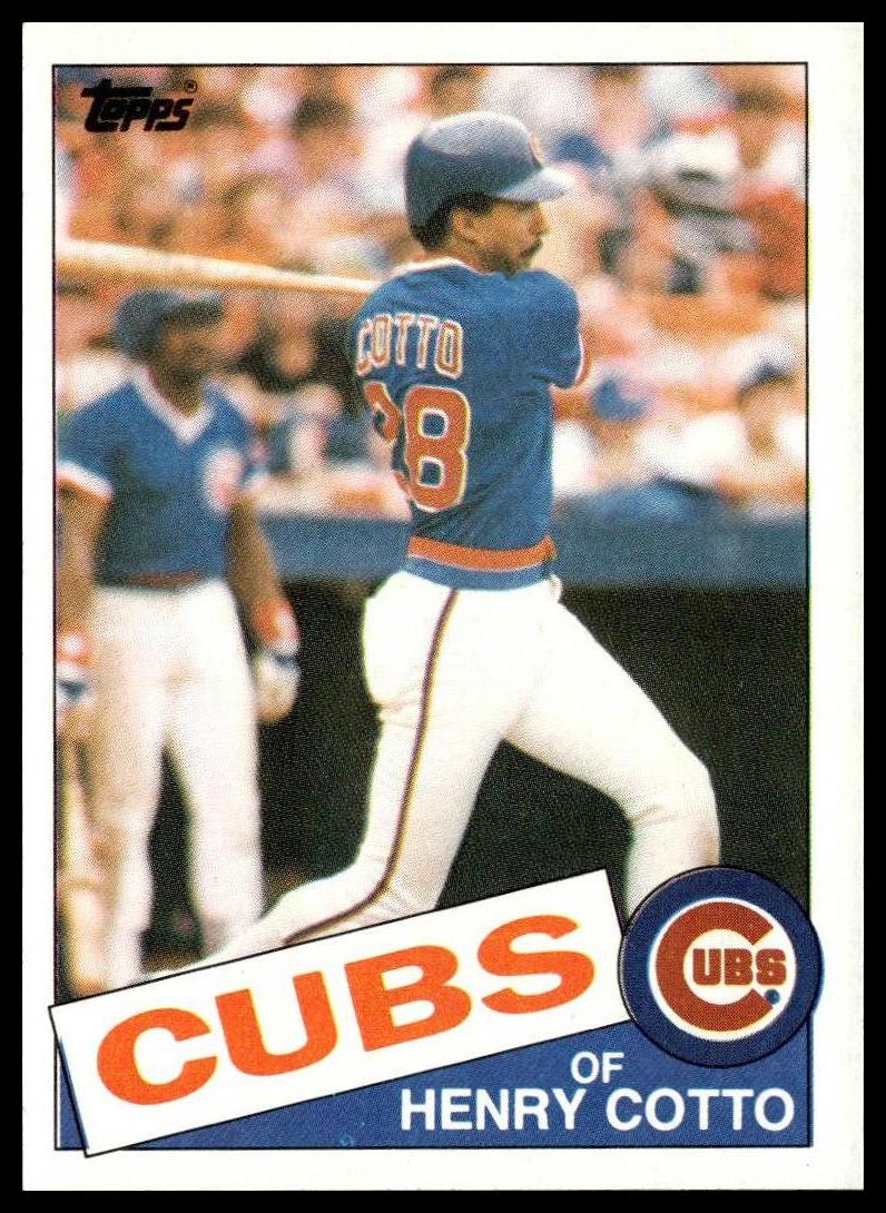 1985 Topps #267 Henry Cotto