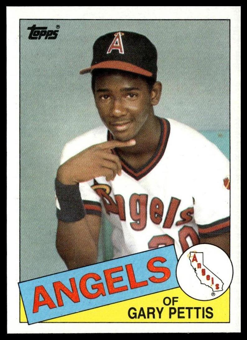1985 Topps #497 Gary Pettis