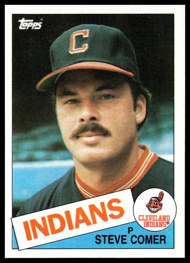 1985 Topps #788 Steve Comer