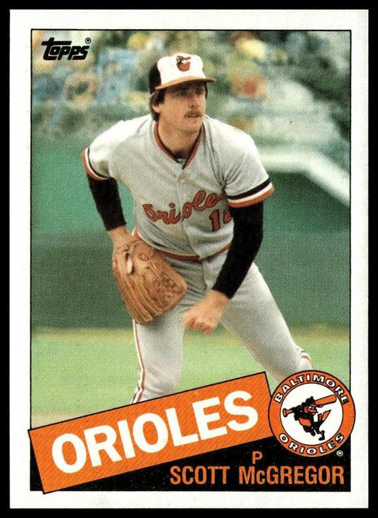 1985 Topps #550 Scott McGregor