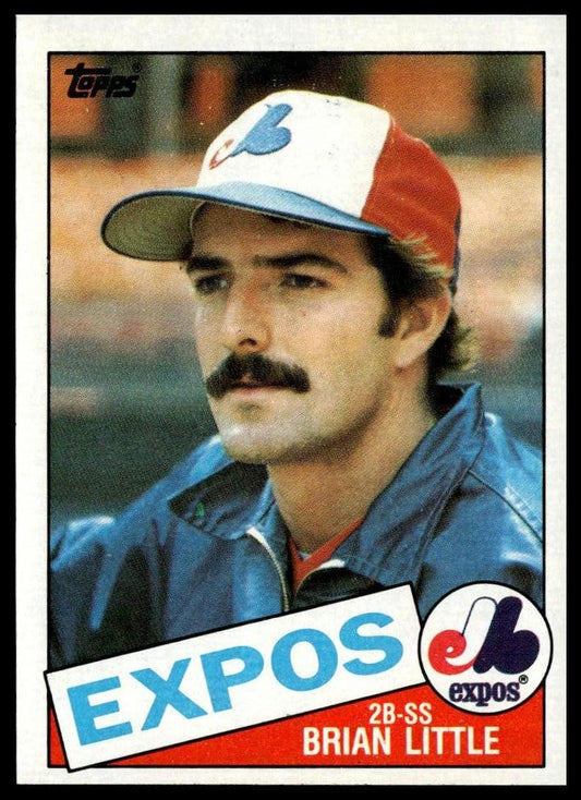 1985 Topps #257 Bryan Little