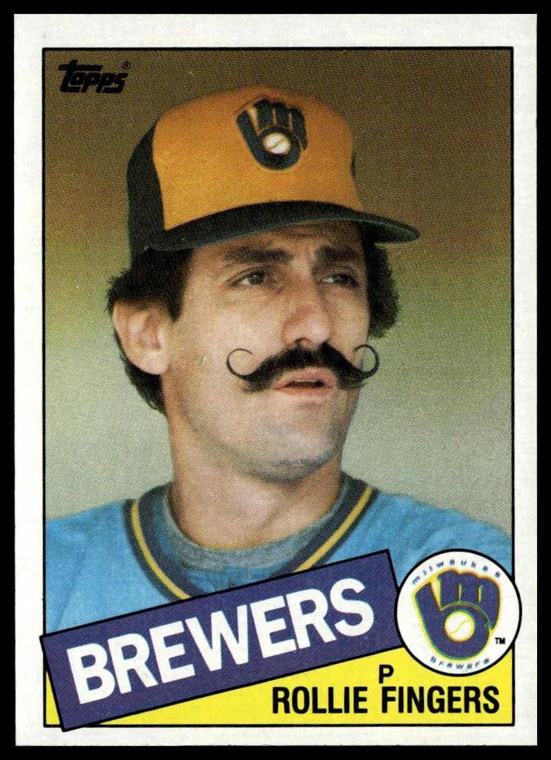 1985 Topps #750 Rollie Fingers