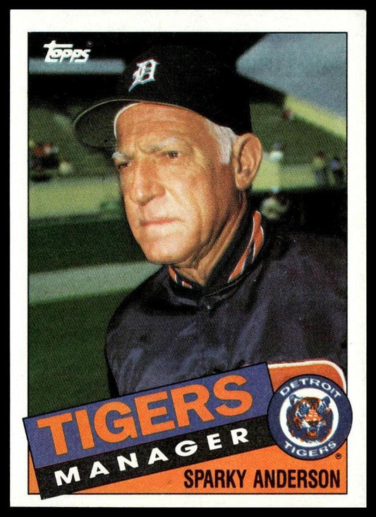 1985 Topps #307 Sparky Anderson