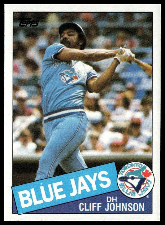 1985 Topps #568 Cliff Johnson