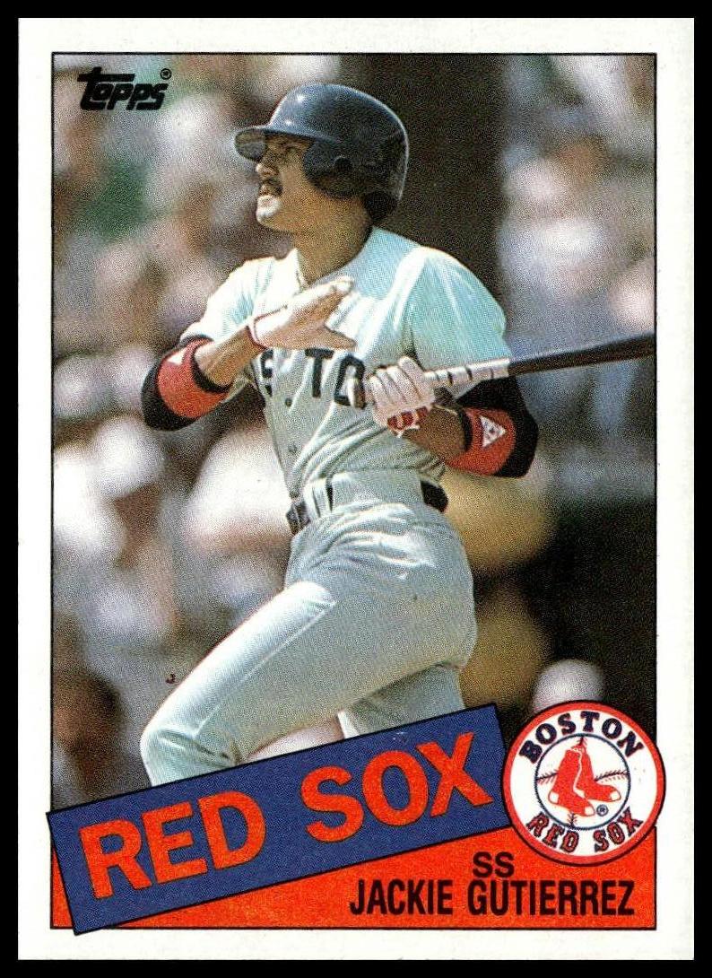 1985 Topps #89 Jackie Gutierrez