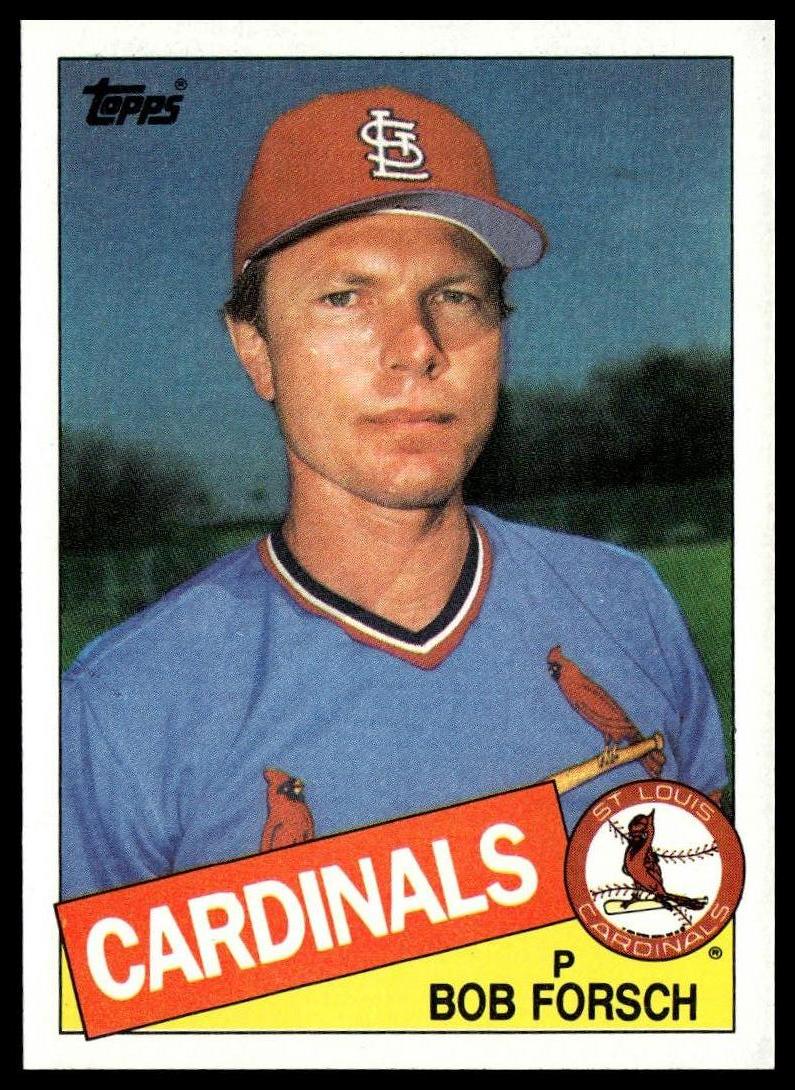 1985 Topps #631 Bob Forsch