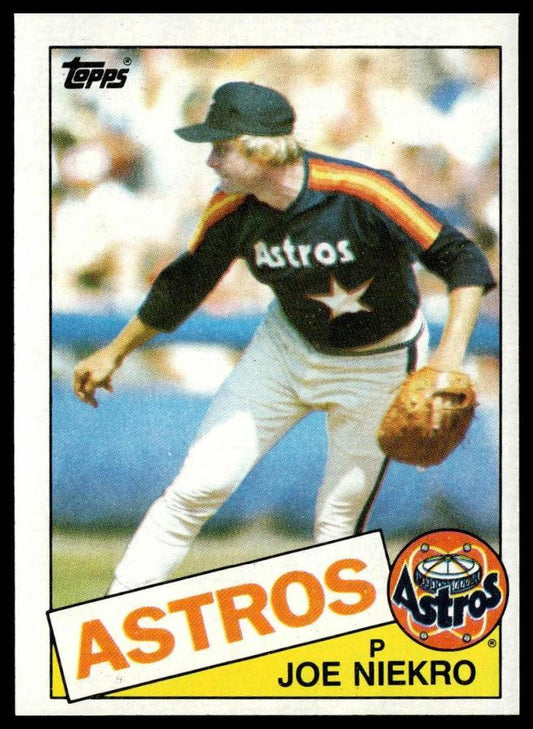 1985 Topps #295 Joe Niekro