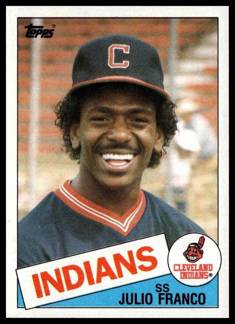 1985 Topps #237 Julio Franco