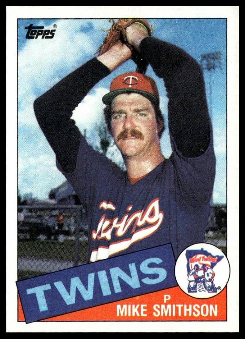 1985 Topps #483 Mike Smithson