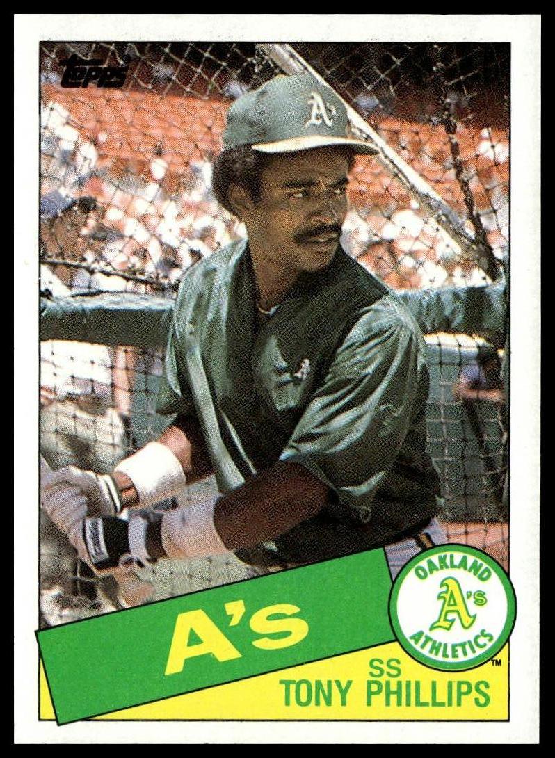1985 Topps #444 Tony Phillips