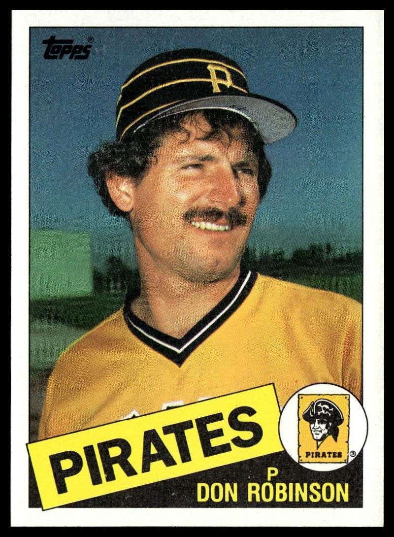 1985 Topps #537 Don Robinson