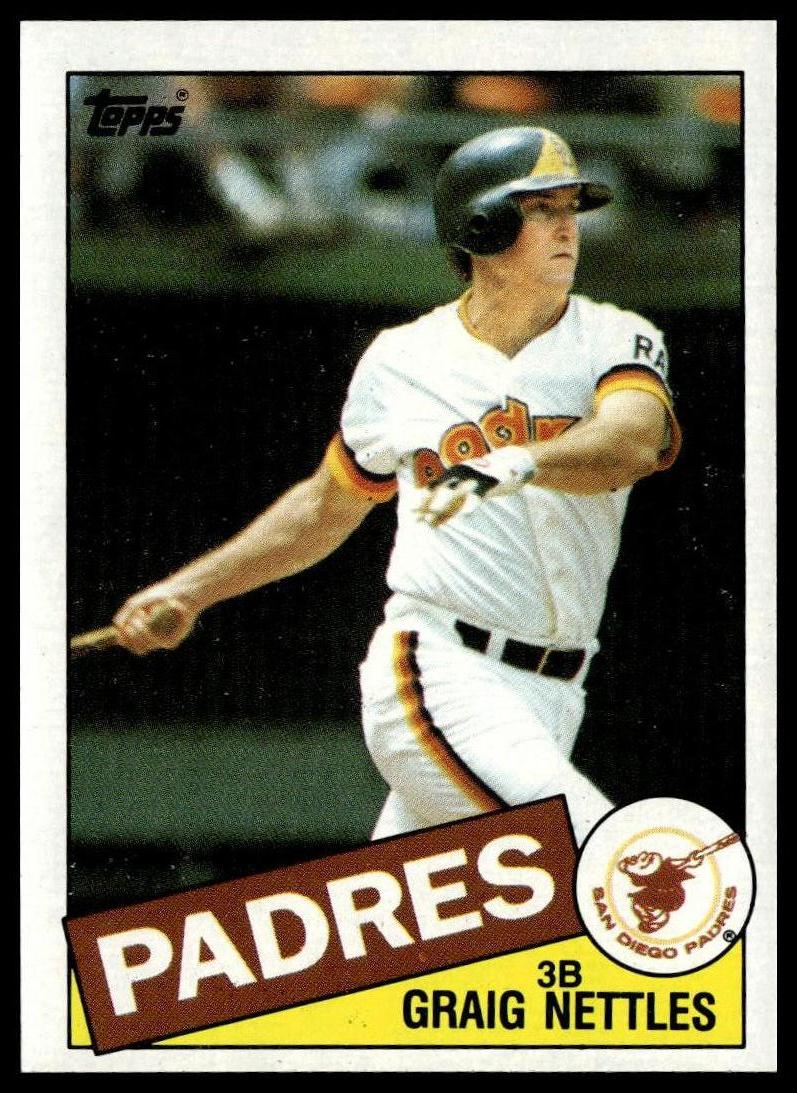 1985 Topps #35 Graig Nettles