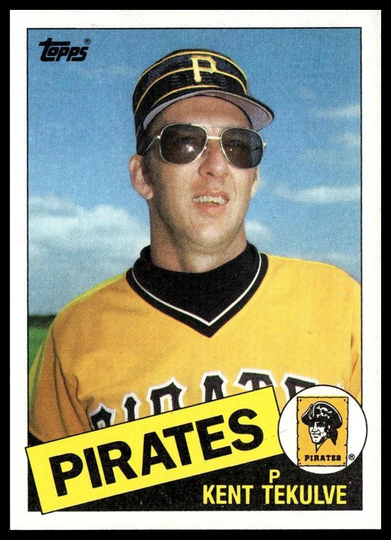 1985 Topps #125 Kent Tekulve