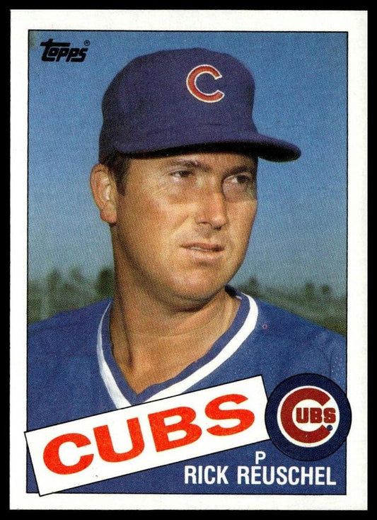 1985 Topps #306 Rick Reuschel