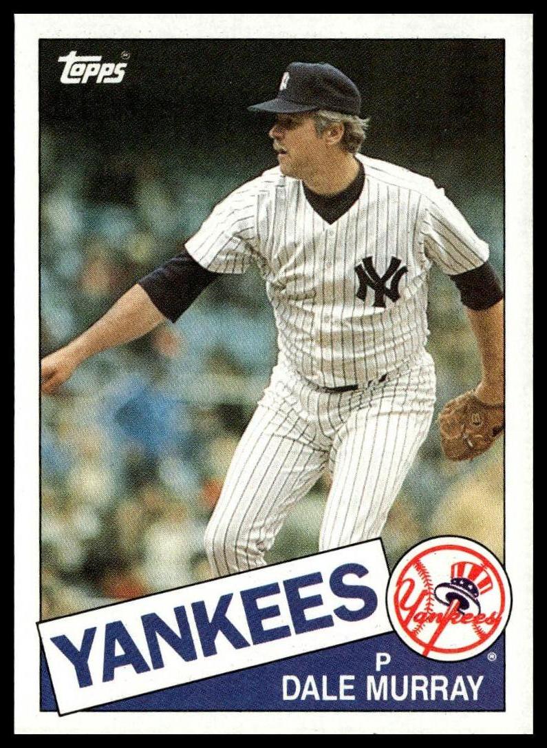 1985 Topps #481 Dale Murray