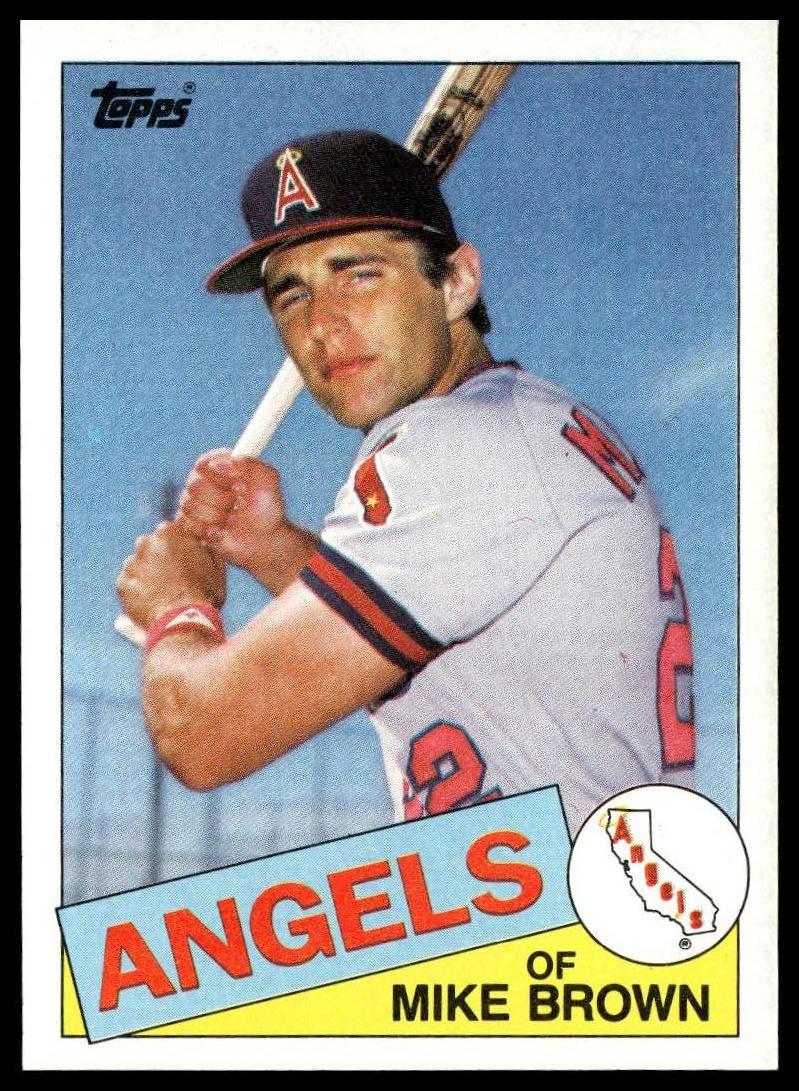 1985 Topps #258 Mike Brown