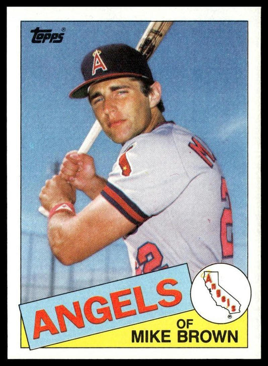 1985 Topps #258 Mike Brown