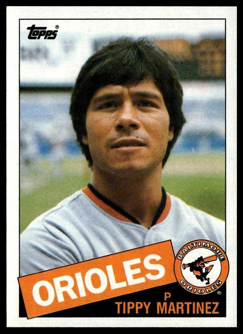 1985 Topps #445 Tippy Martinez