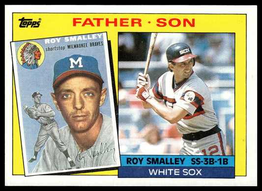 1985 Topps #140 Roy Smalley / Roy Smalley F&S