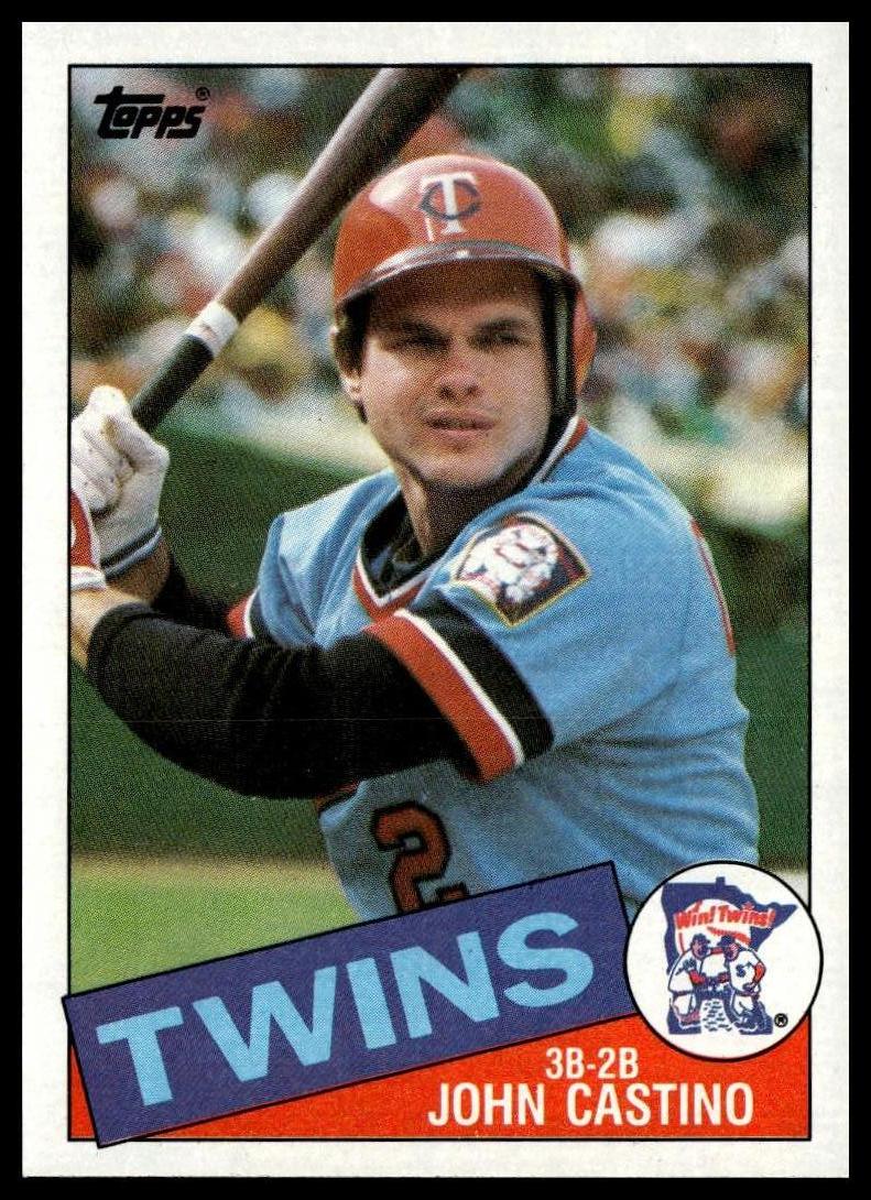 1985 Topps #452 John Castino