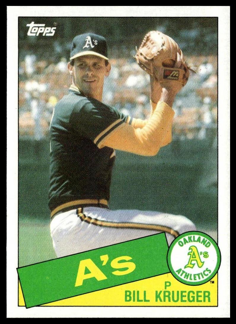 1985 Topps #528 Bill Krueger