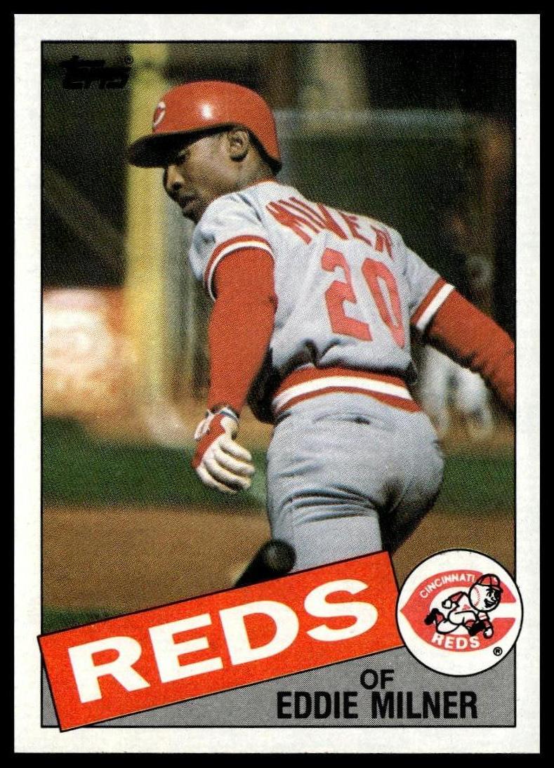 1985 Topps #198 Eddie Milner