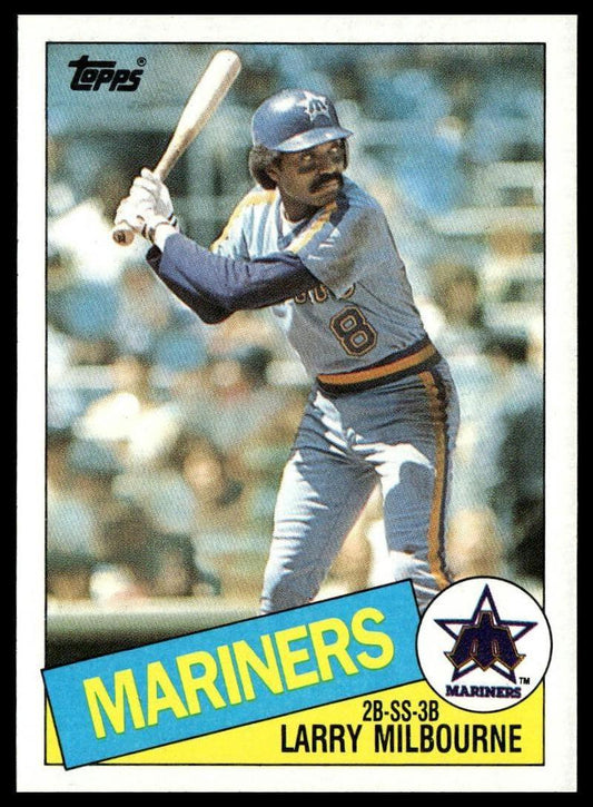 1985 Topps #754 Larry Milbourne